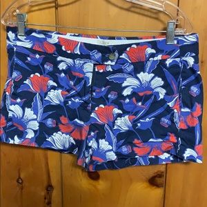J Crew floral size 6 shorts